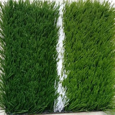 प्रमाणन ISO14001 40mm/50mm/60mm फुटबॉल मैदान के लिए कृत्रिम घास सर्वश्रेष्ठ विकल्प